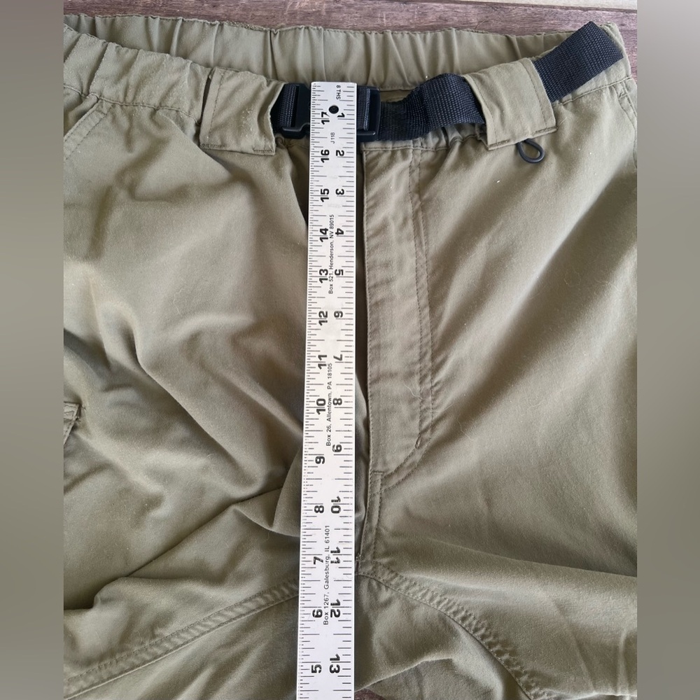 Boy Scouts Pants Med 34x33-measured Green Cargo Convertible Uniform Pant Utility - Picture 7 of 13